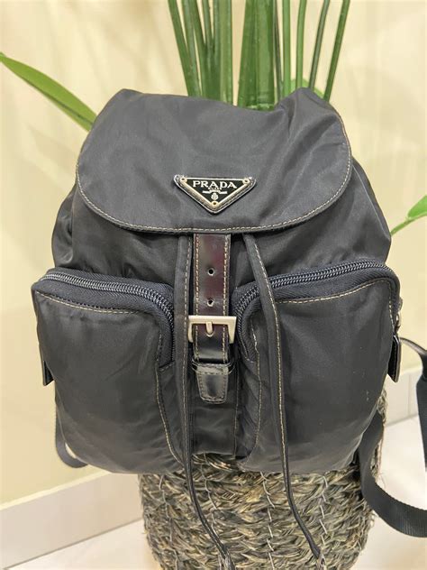 prada backpack second hand